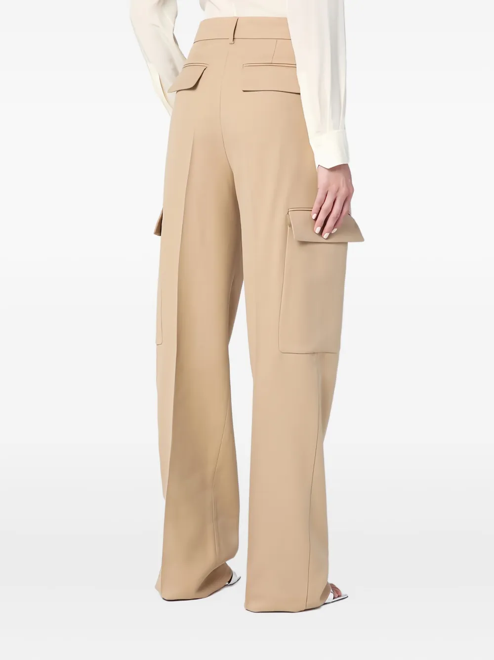 Sportmax Straight broek Beige