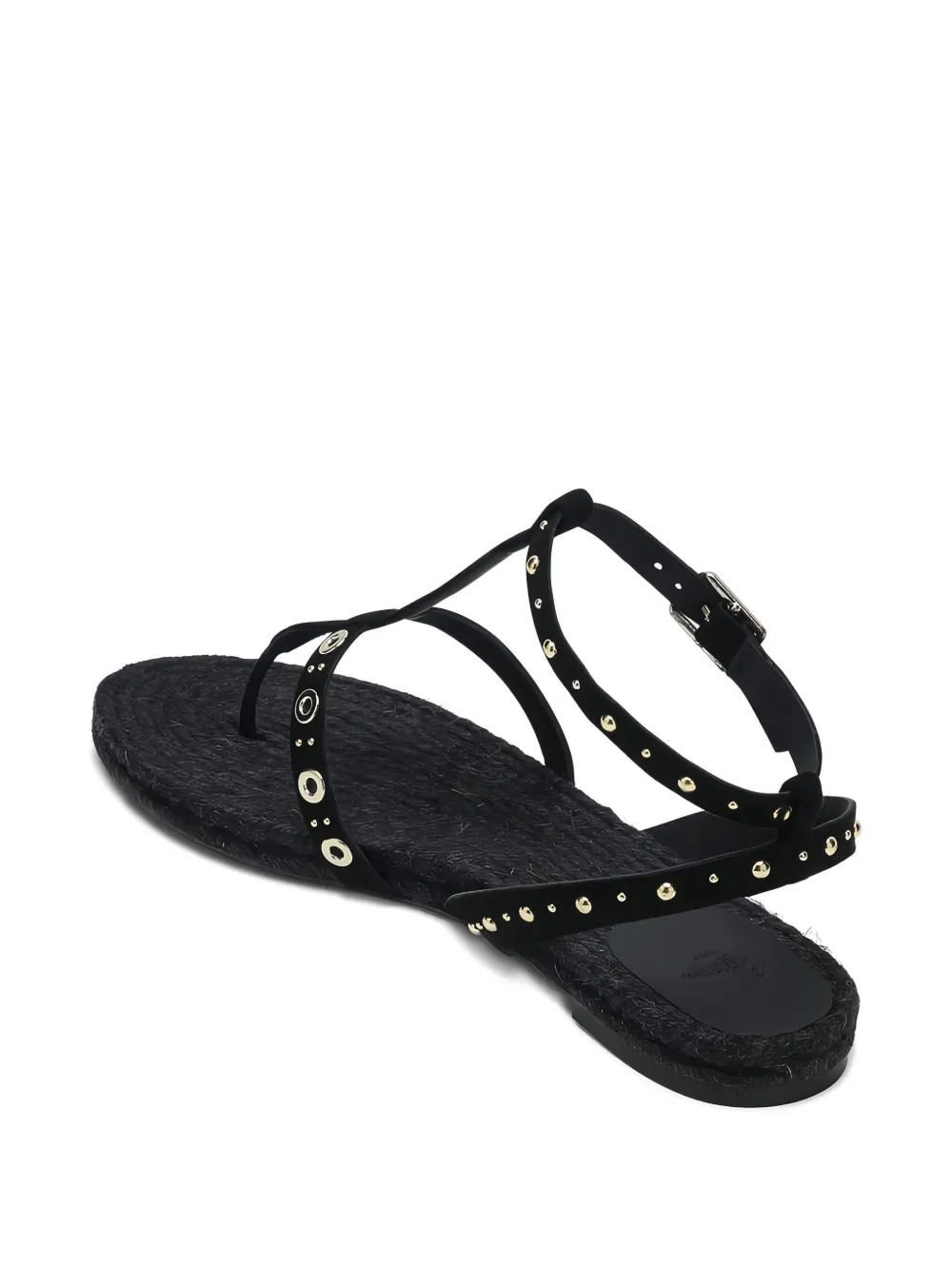 Castañer Pati studded sandals Black