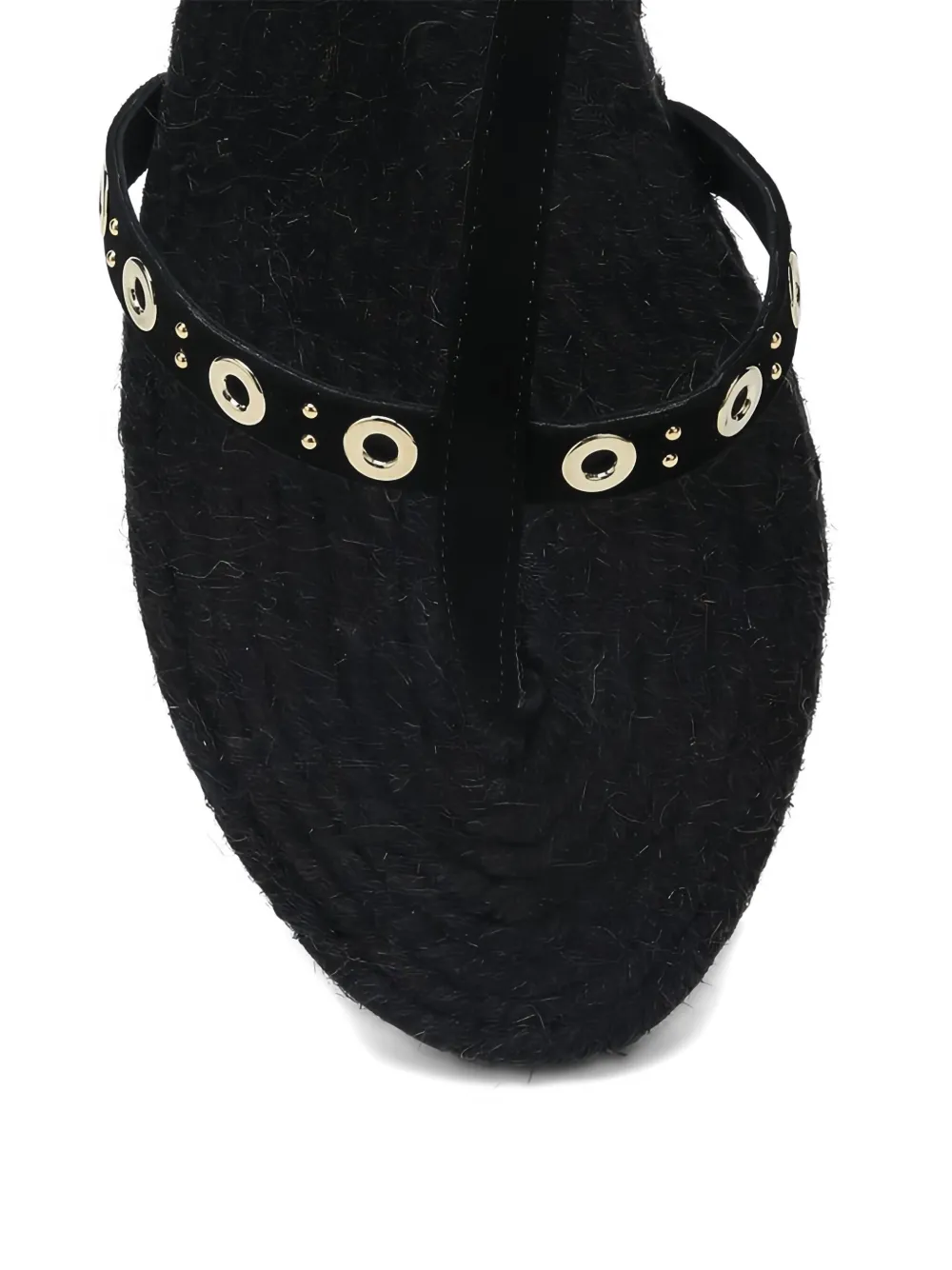 Castañer Pati studded sandals Black