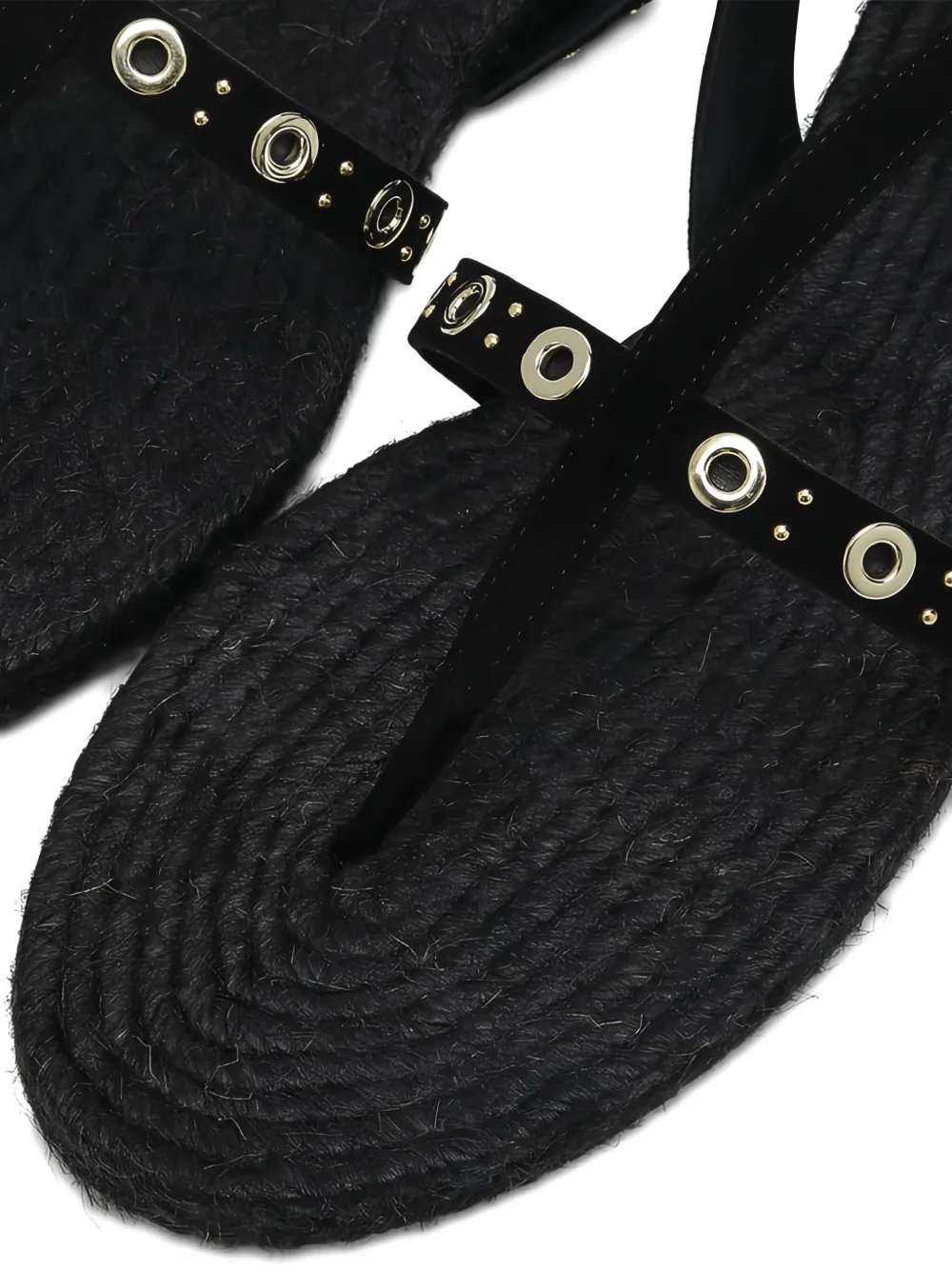 Castañer Pati studded sandals Black