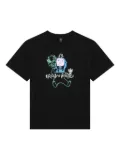 Brain Dead graphic-print cotton T-shirt - Black