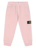 Stone Island Junior patch pocket sweatpants - Pink