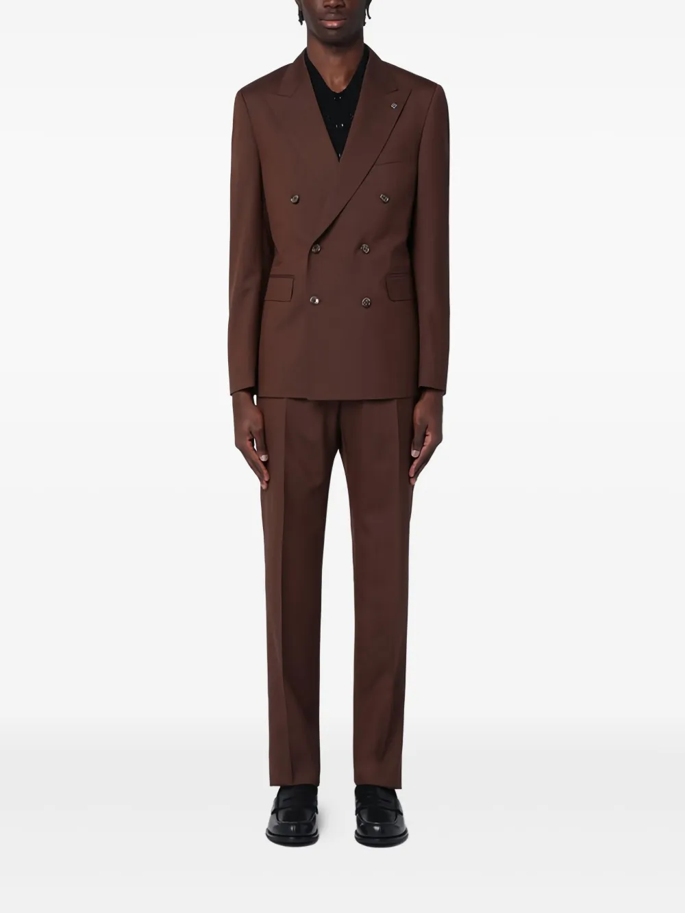 Tagliatore traje con botones | marrón | Image 1