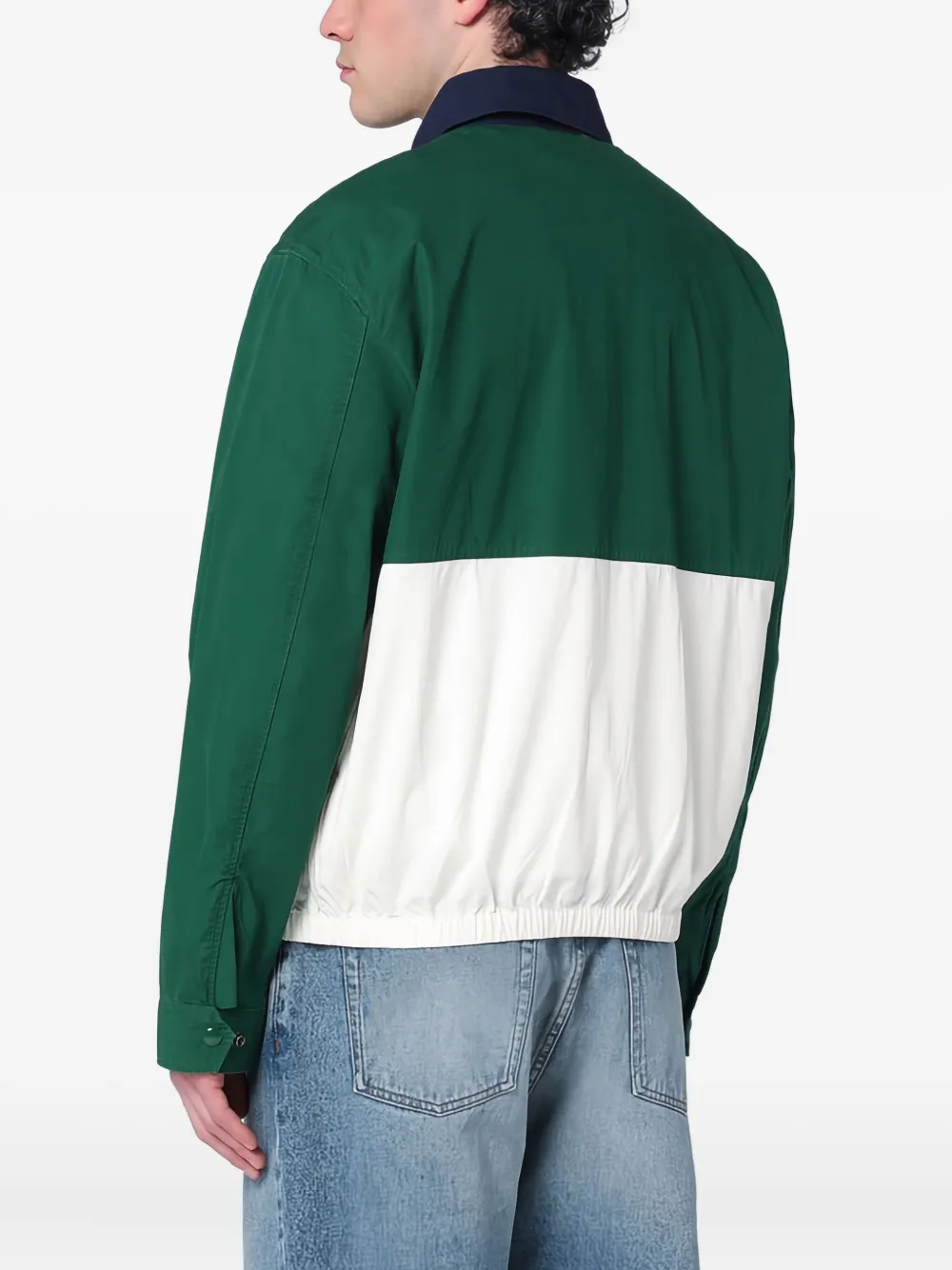 Polo Ralph Lauren The Bayport two-tone embroidered jacket Groen