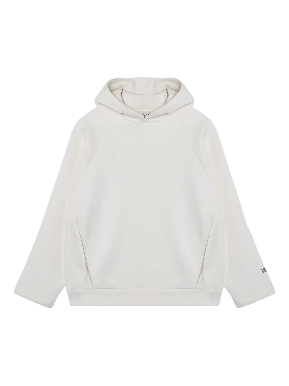 Douuod Kids Hoodie met raglan mouwen Wit