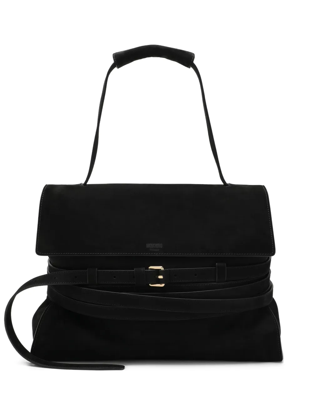Moschino Borsa tote Tie Me - Nero