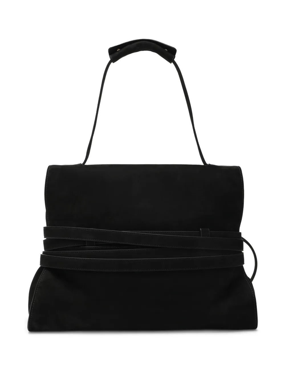 Moschino Medium Tie Me shopper Zwart