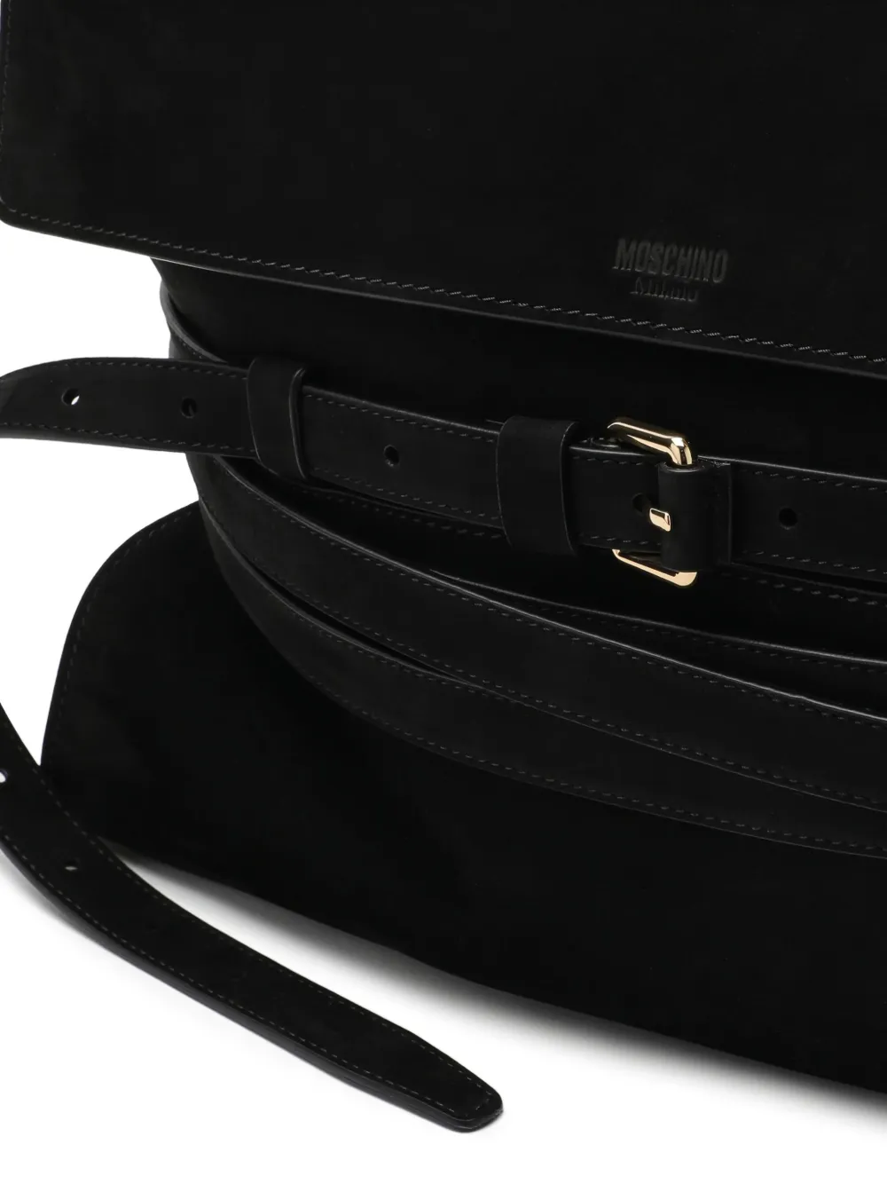 Moschino Medium Tie Me shopper Zwart
