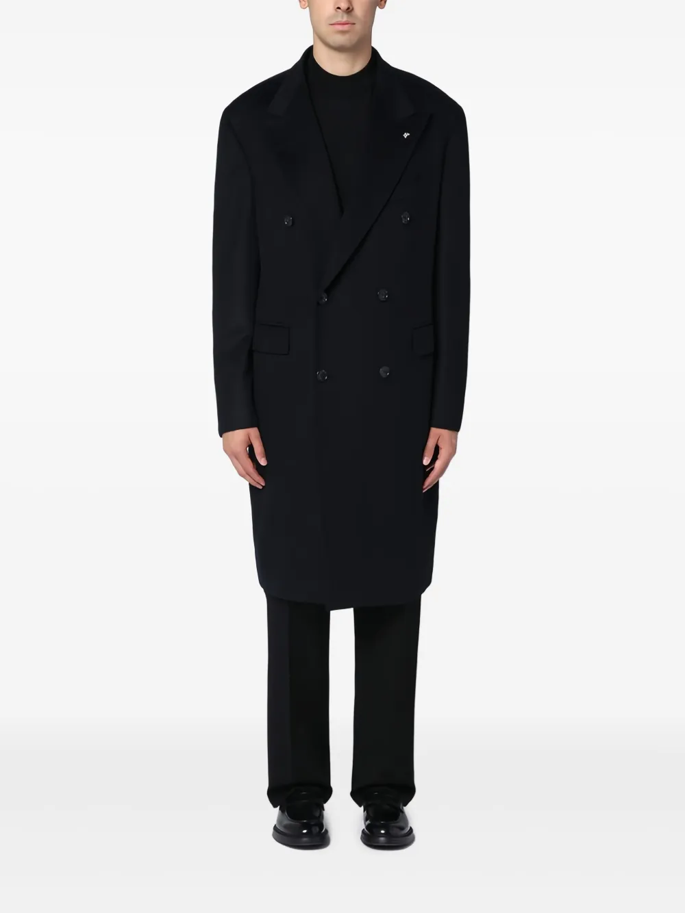 Tagliatore double-breasted blazer | Black | Image 1