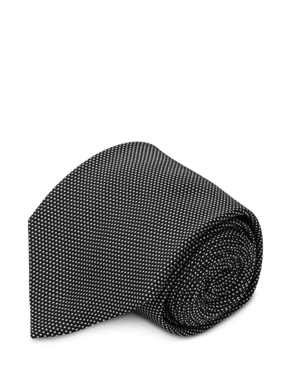 Destin Stopdas met jacquard-patroon - Zwart