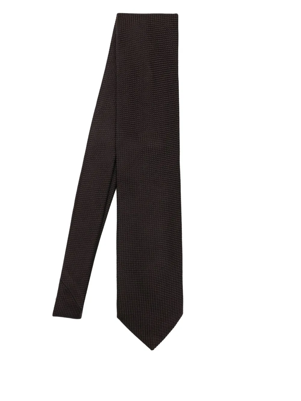 Destin corbata de seda | marrón | Image 1