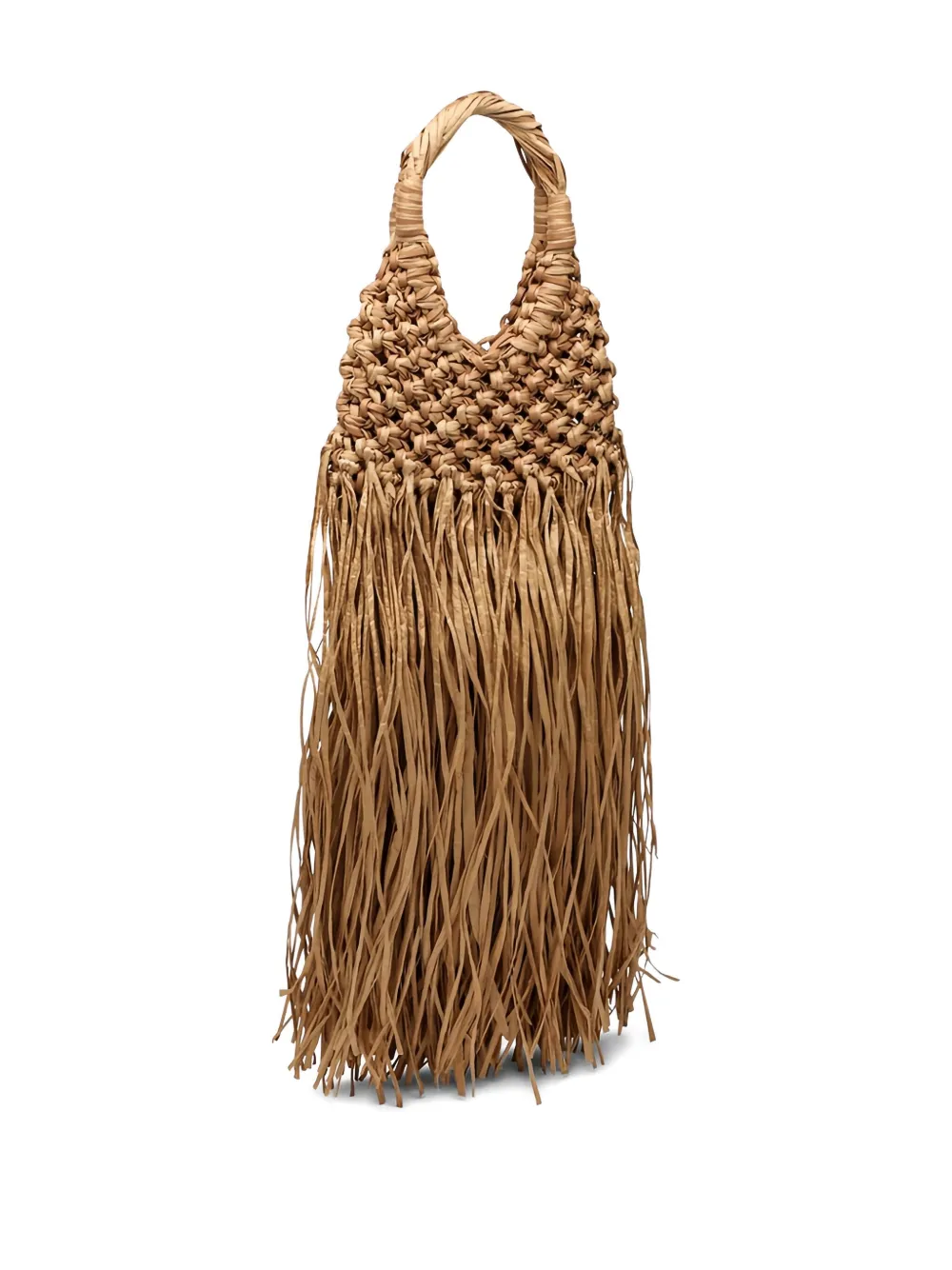 HIBOURAMA MEDIUM RAFFIA TOTE BAG 