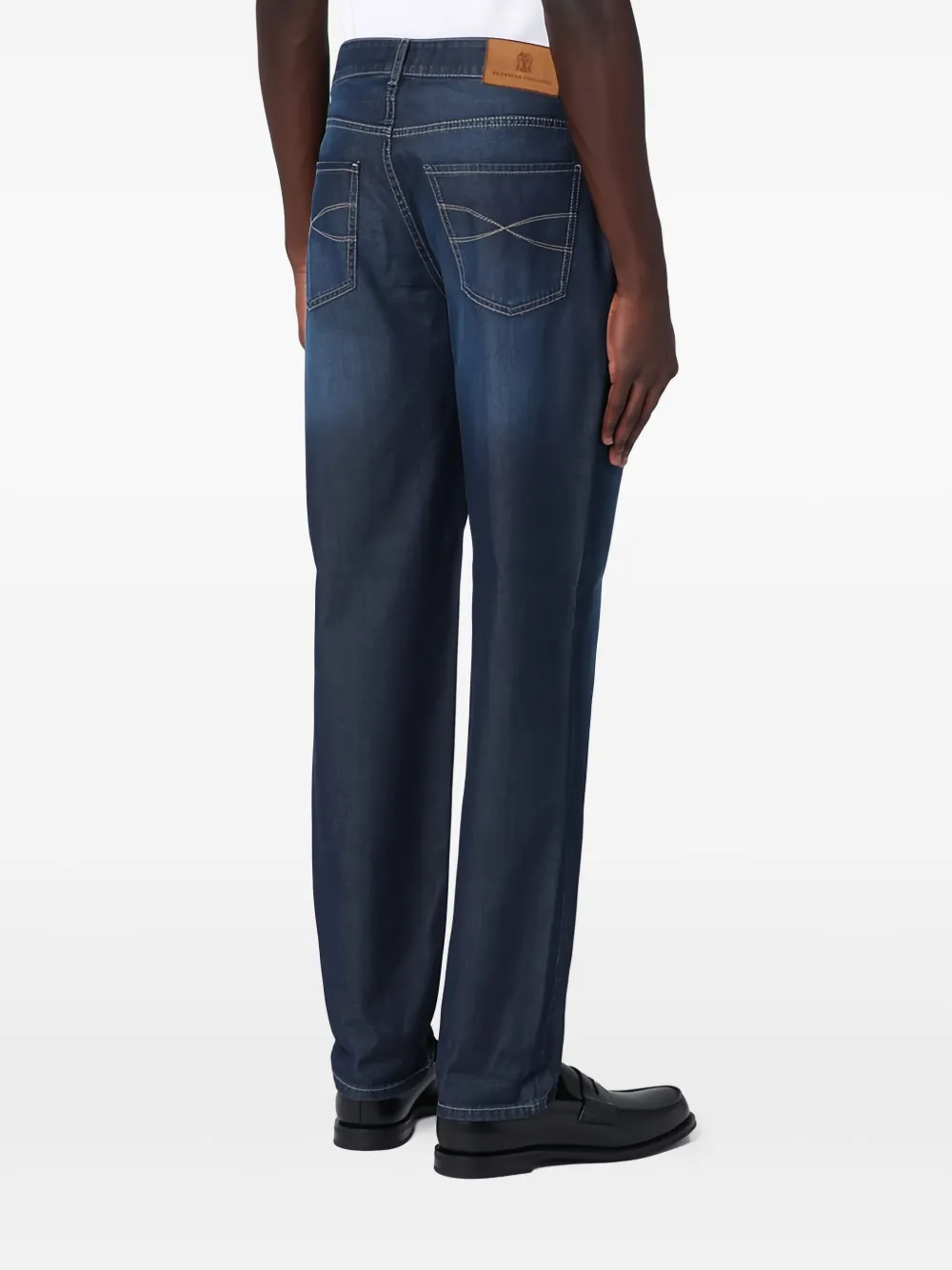 Brunello Cucinelli Straight jeans Blauw