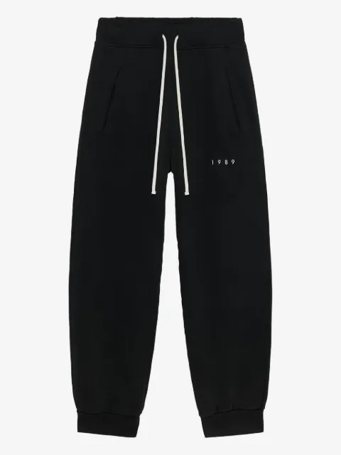 1989 STUDIO cotton track pants