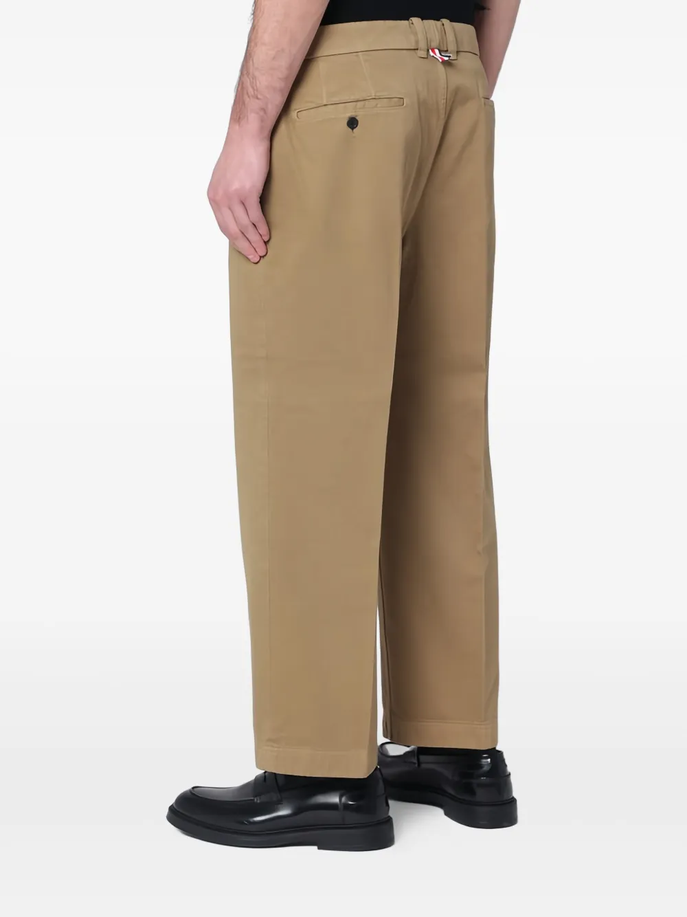 Thom Browne Straight broek Beige