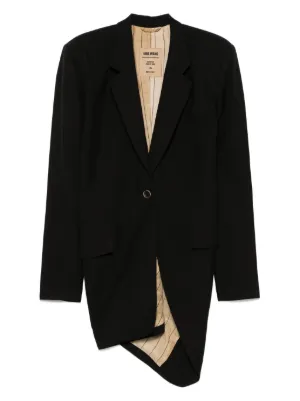 アウターその他 UMA WANG Woman Blazer Black UP6017 UW924 BLAZER IN WOOL TAILORING in BLACK | alexanderwang®