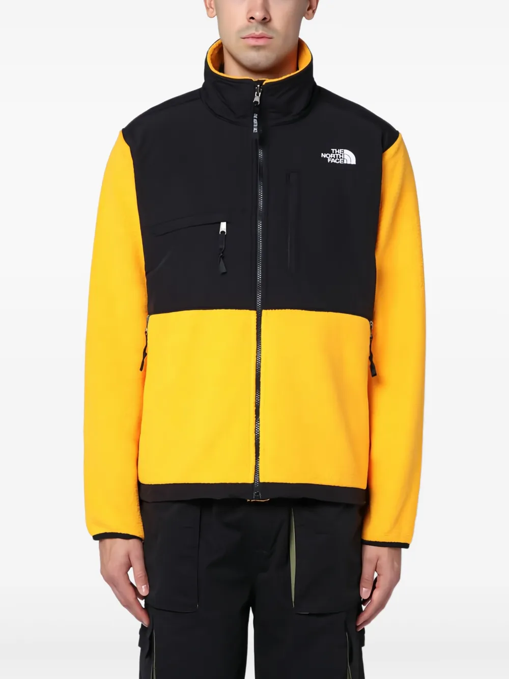 The North Face Denali fleece jack Geel
