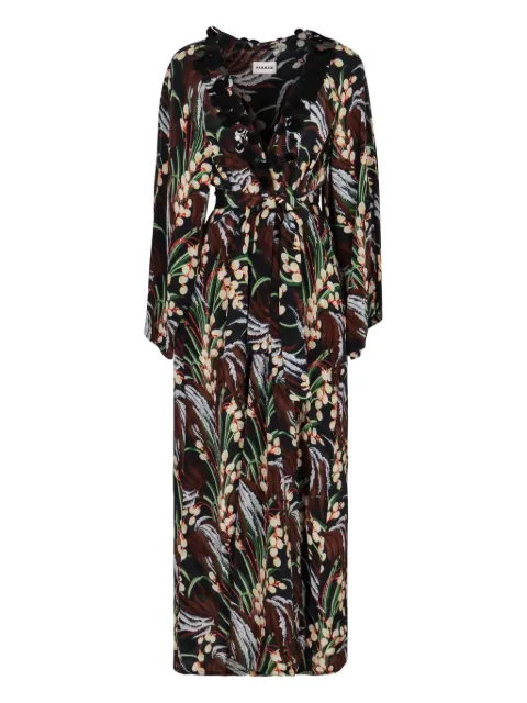 P.A.R.O.S.H. printed crepe dress