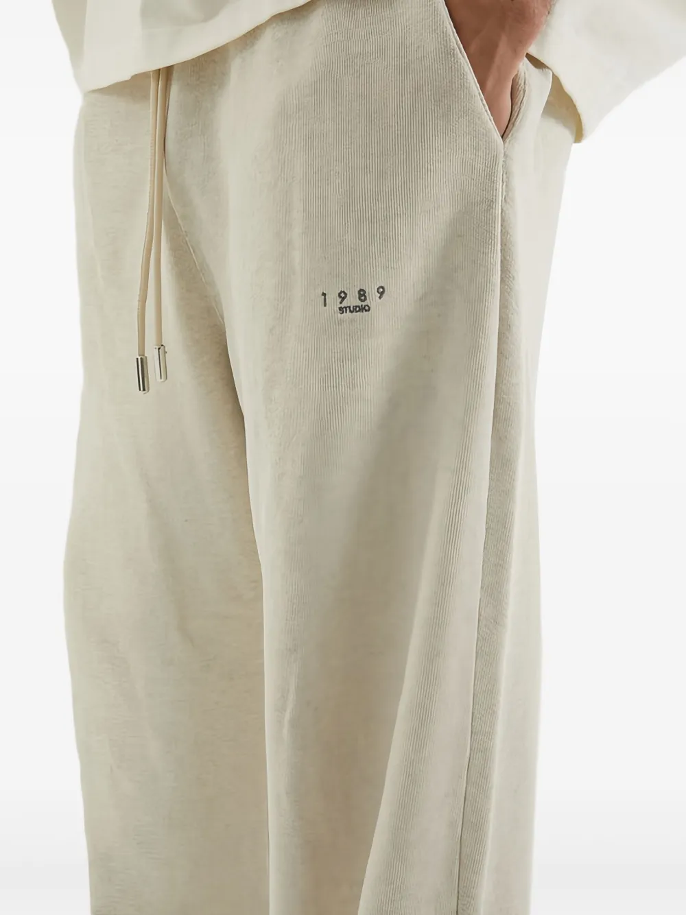1989 STUDIO Pantaloni sportivi in cotone | Image 6