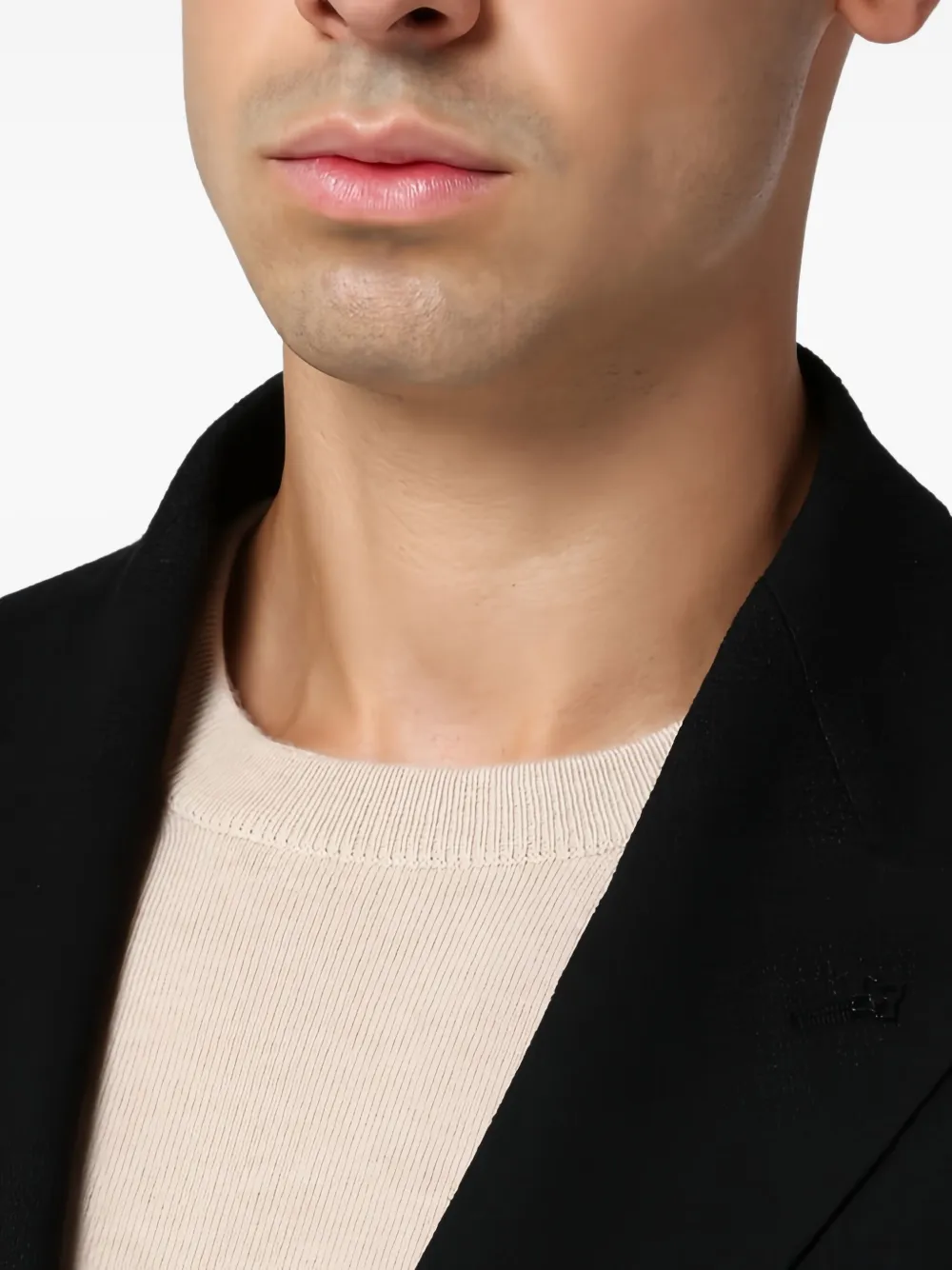 Tagliatore Wool Single Breasted Jacket In Black