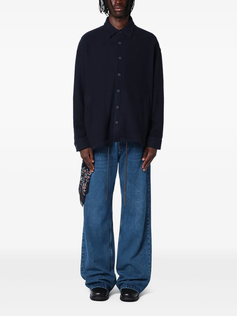 Destin camisa con estampado gráfico | azul | Image 1