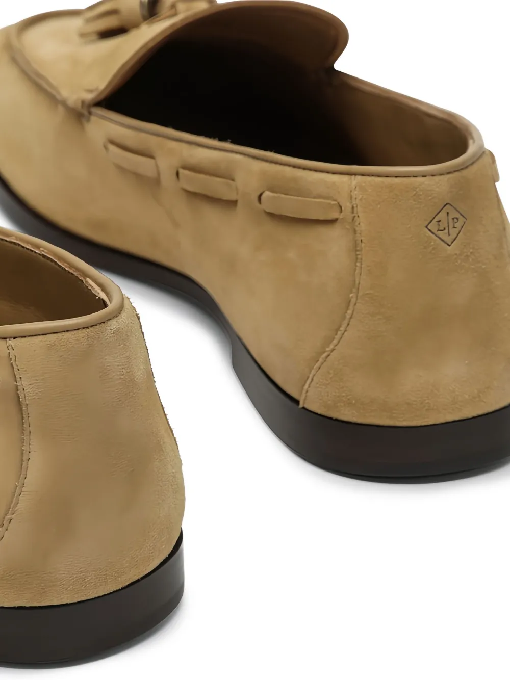 Loro Piana Francis Walk Suede Loafers In Brown