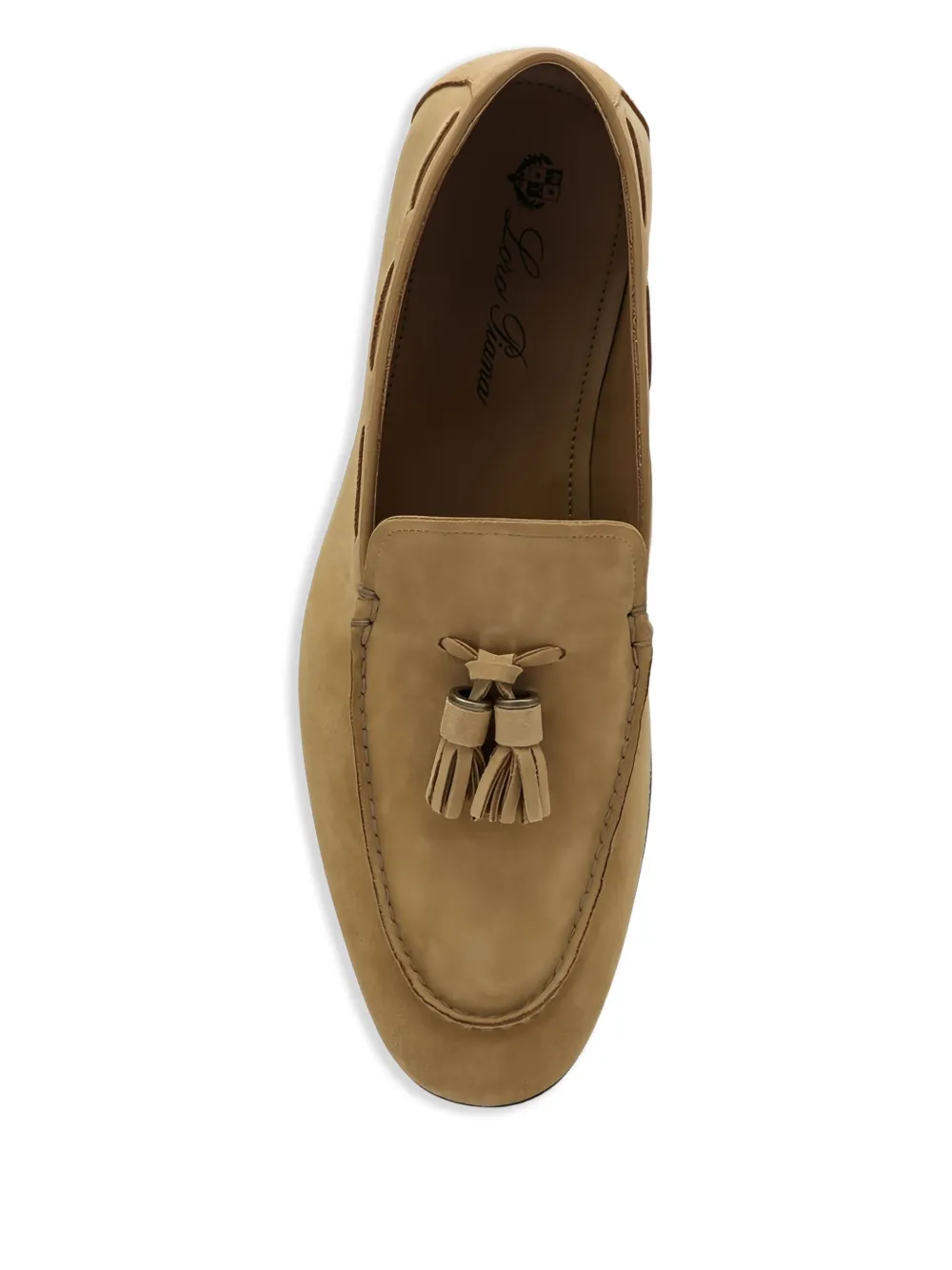 Loro Piana Francis Walk Suede Loafers In Brown