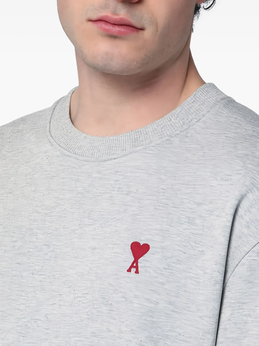 AMI ALEXANDRE MATTIUSSI AMI-DE-COEUR-MOTIF SWEATSHIRT