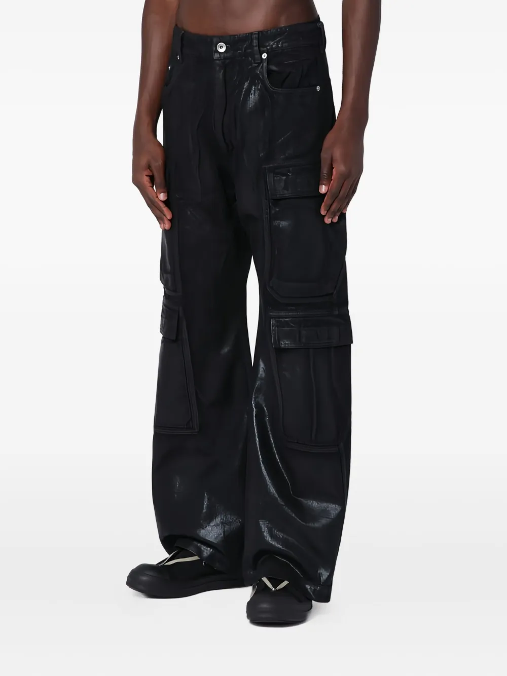 Rick Owens DRKSHDW Double cargo jeans Zwart