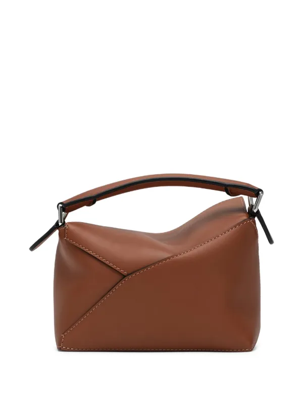 LOEWE Small Puzzle Tote Bag | Brown | FARFETCH