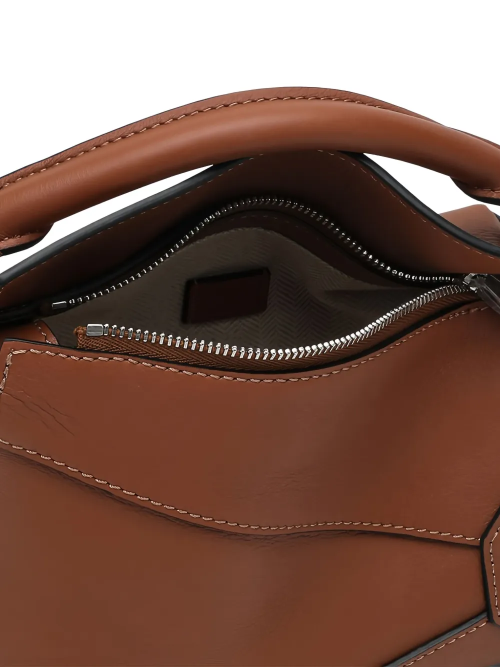 Loewe Small Puzzle Tote Bag In Brown