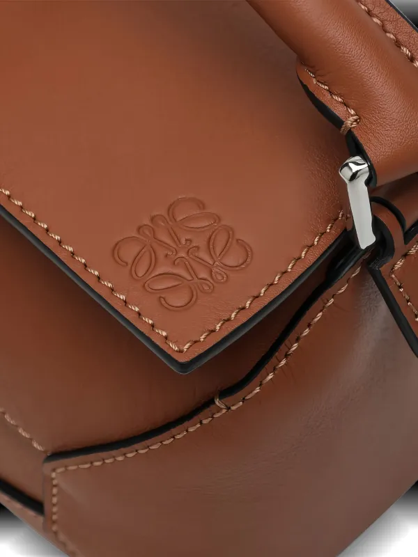 LOEWE Small Puzzle Tote Bag | Brown | FARFETCH