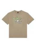 Brain Dead graphic-print crew-neck T-shirt - Neutrals