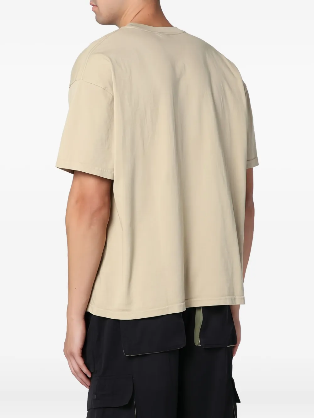 Brain Dead T-shirt met print Beige