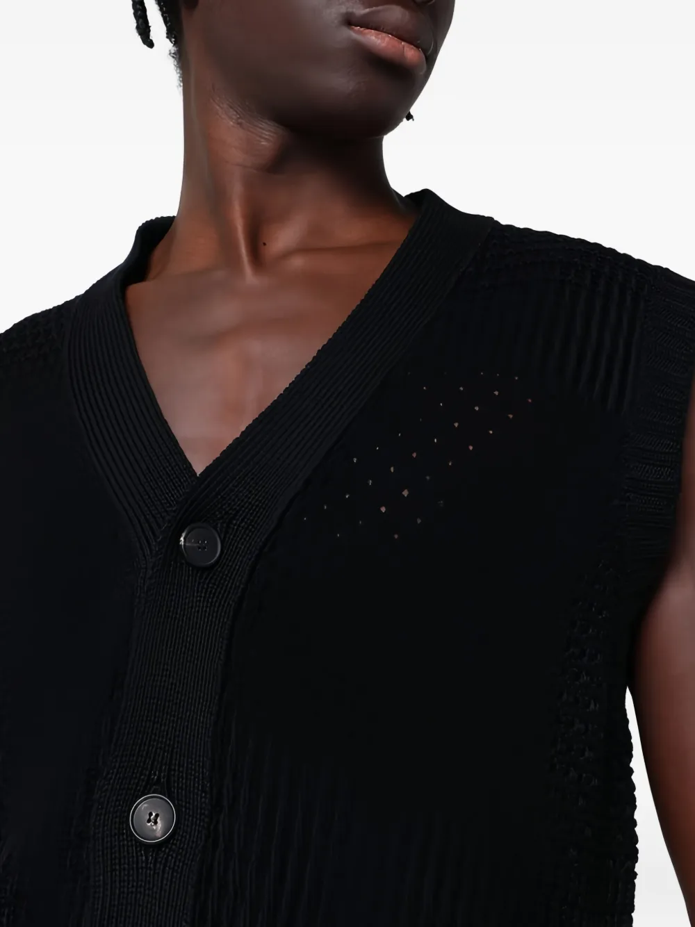 Tagliatore Gerald vest Zwart
