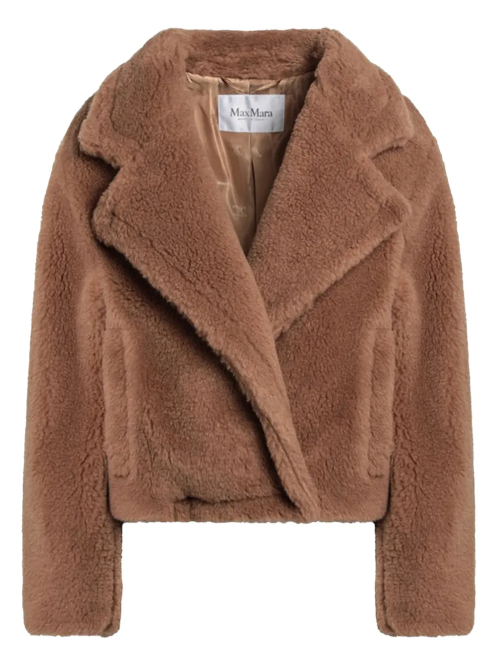 Max Mara Gardone jas Bruin