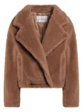Max Mara Gardone fur coat - Brown