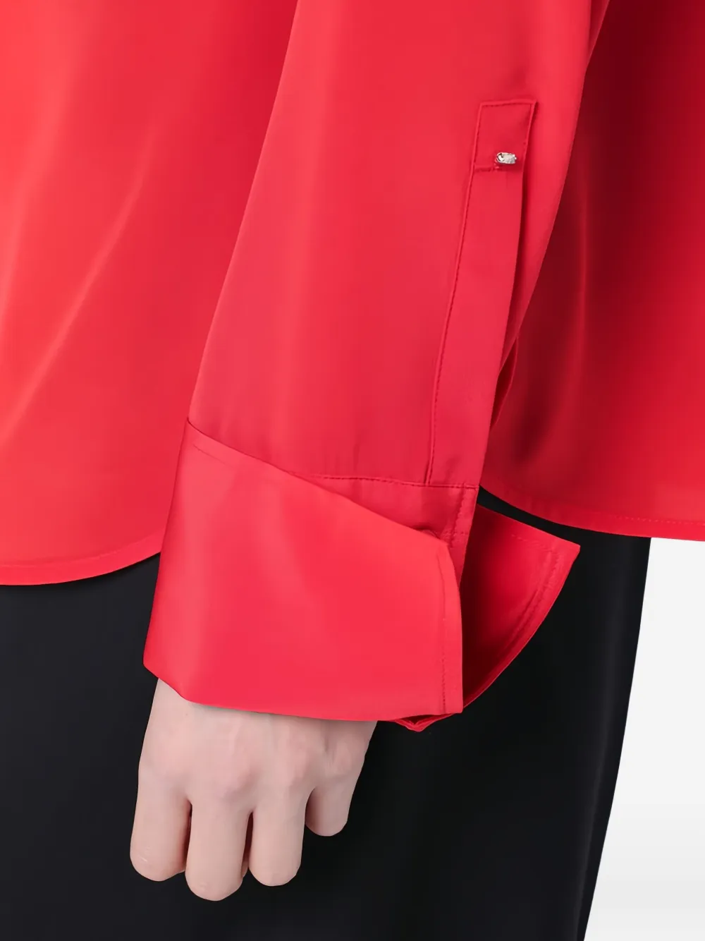 Sportmax Zijden blouse Rood