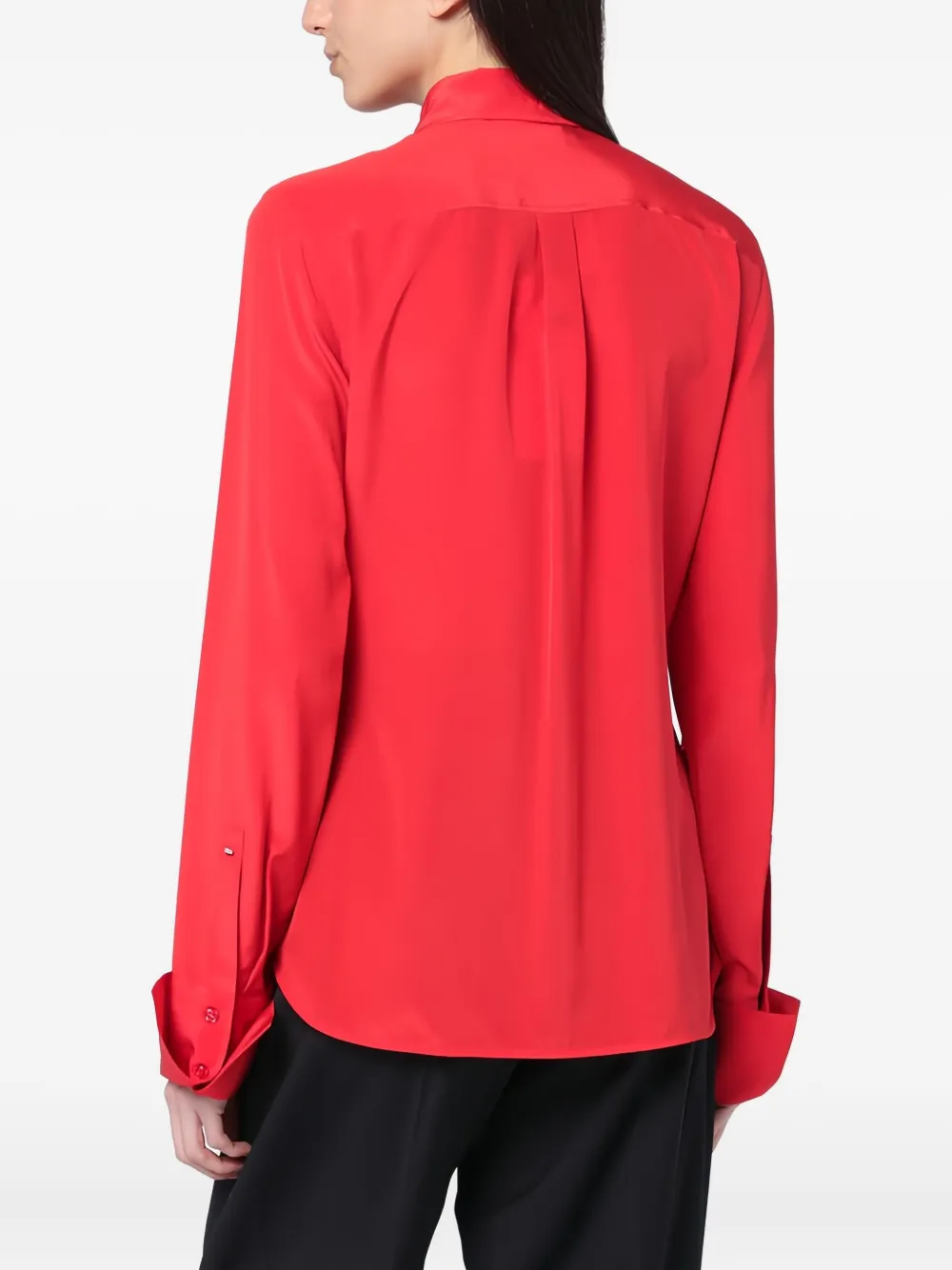 Sportmax Zijden blouse Rood