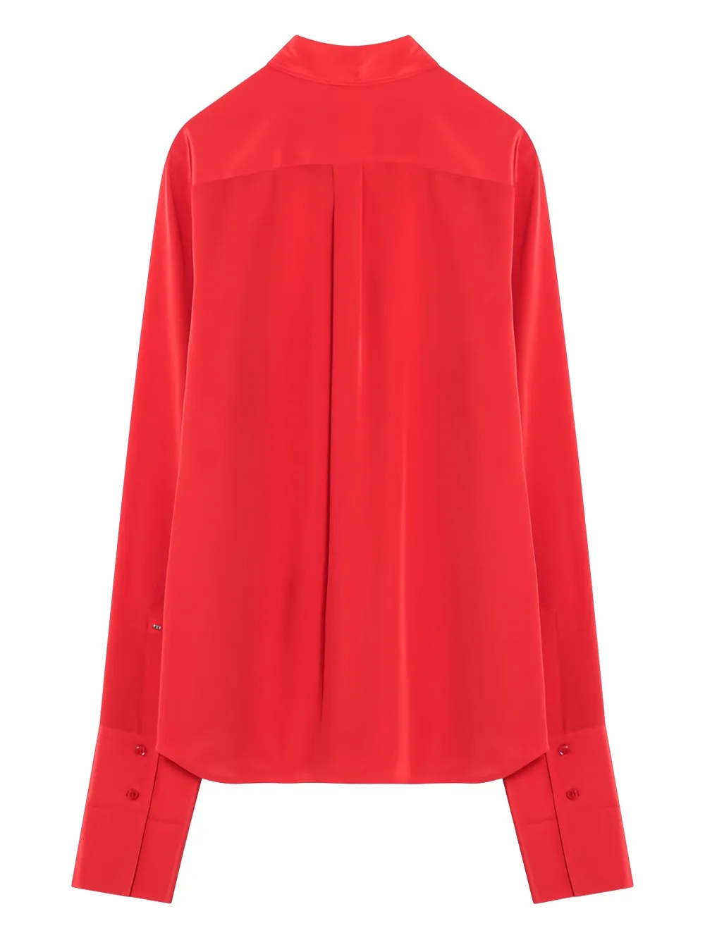 Sportmax Zijden blouse Rood