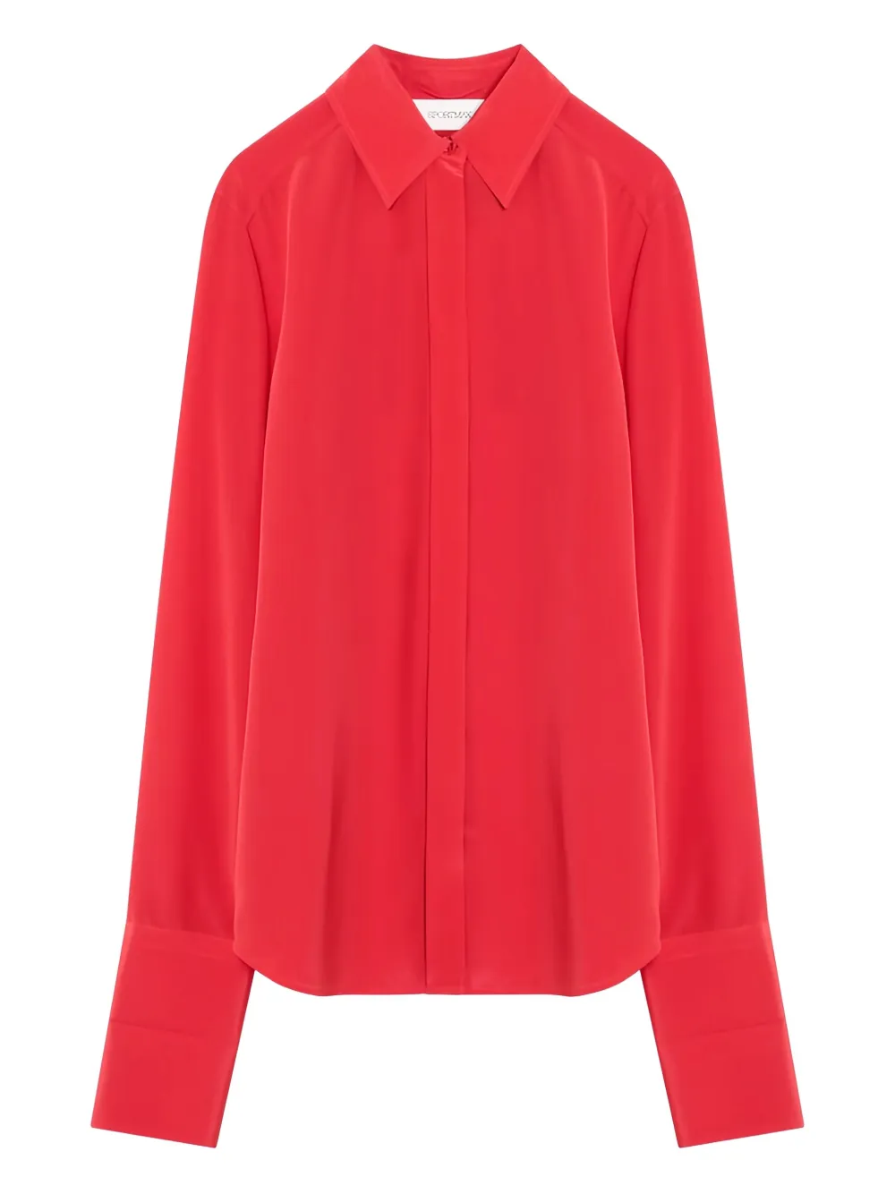 Sportmax Zijden blouse Rood