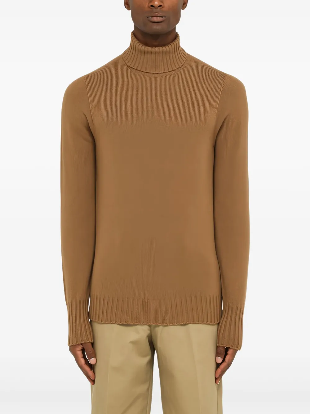 Drumohr turtleneck sweater | Brown | Image 1