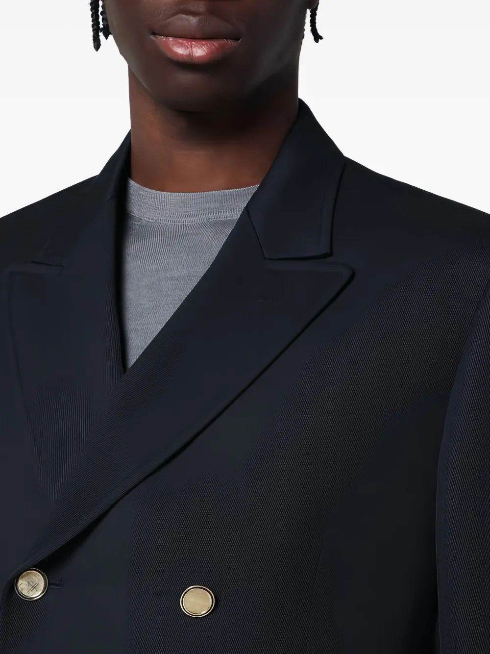 Lardini Blazer met dubbele rij knopen Blauw
