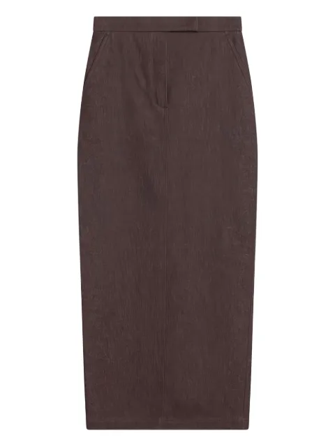 Max Mara cotton straight skirt