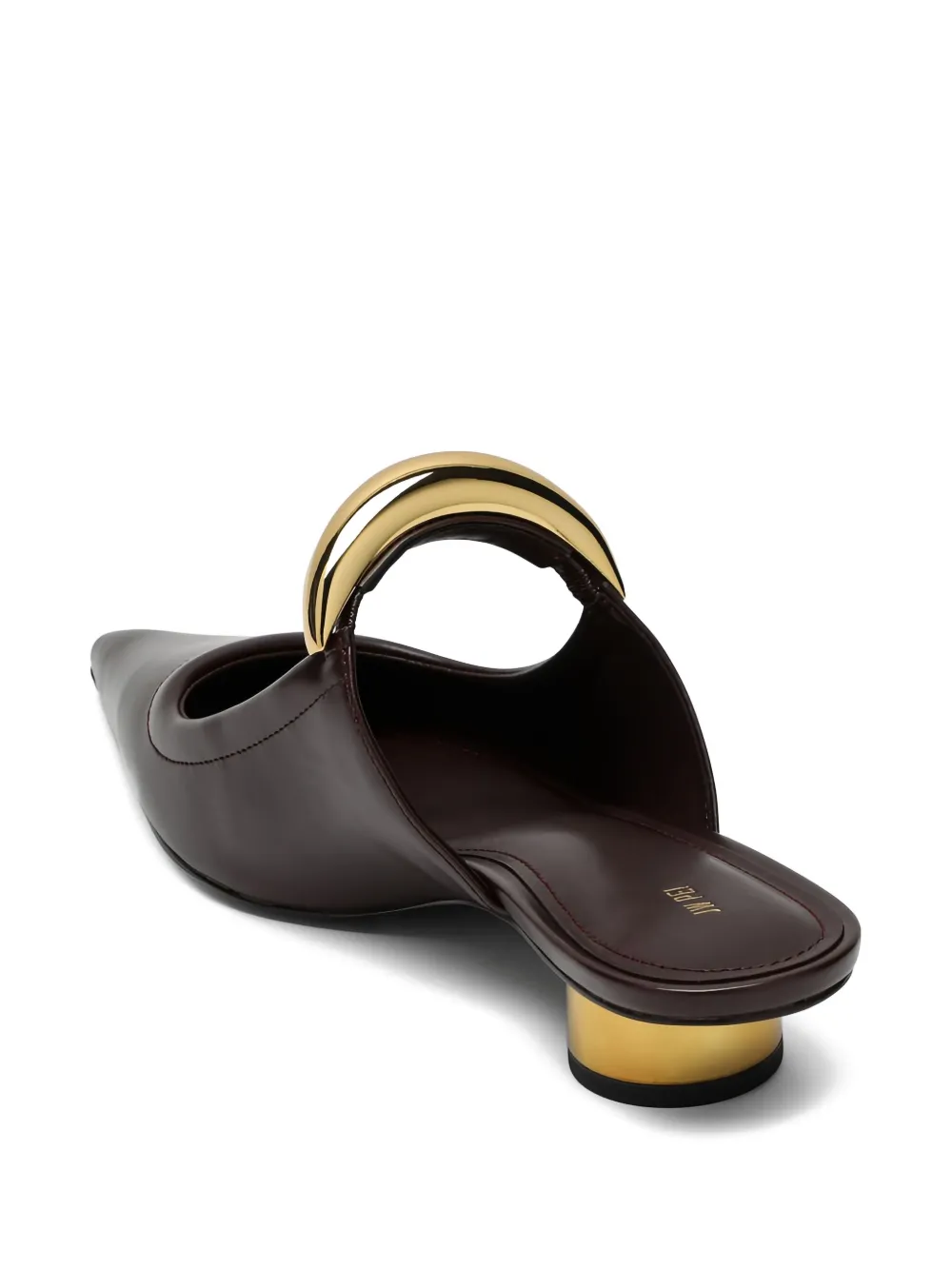 JW Pei 25mm Helena mules Red