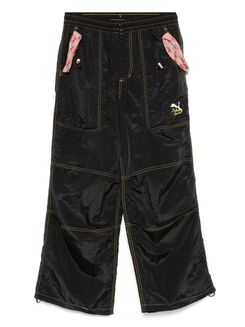 PUMA x KidSuper logo-print trousers | Black | Image 1