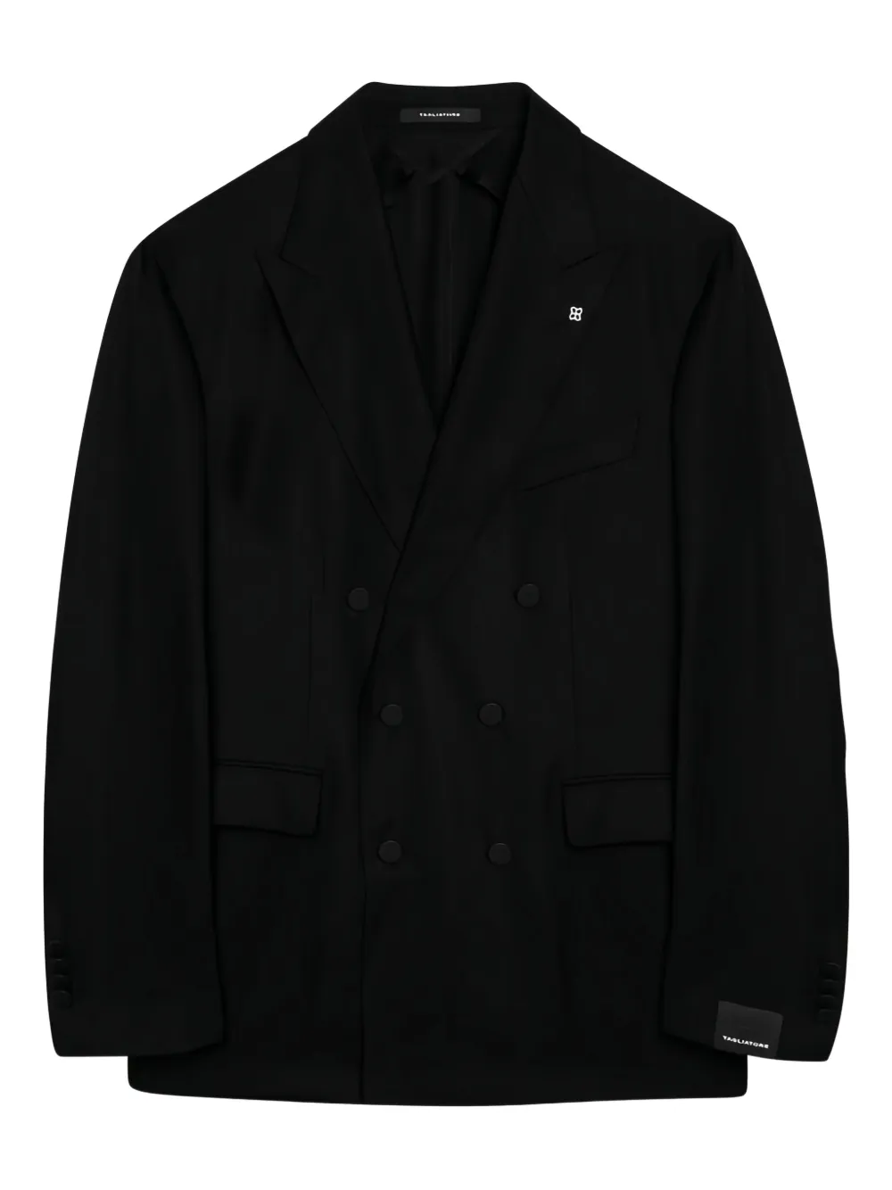 Tagliatore virgin wool blazer | Black | Image 1