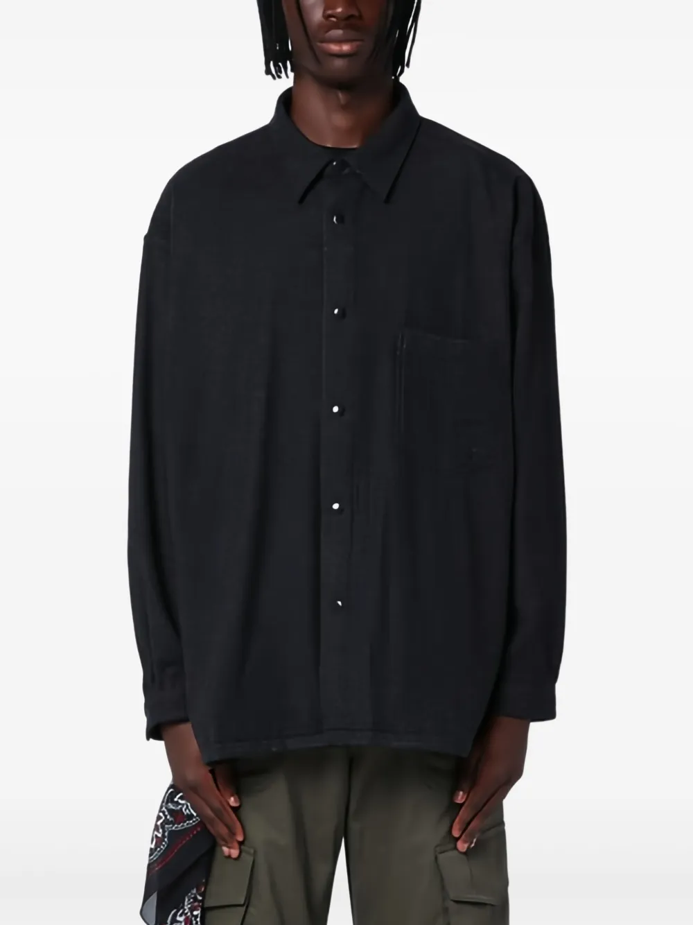 Destin long sleeve shirt | Grey | Image 1