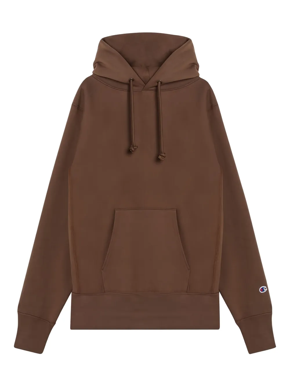 Champion Hoodie met logopatch Bruin