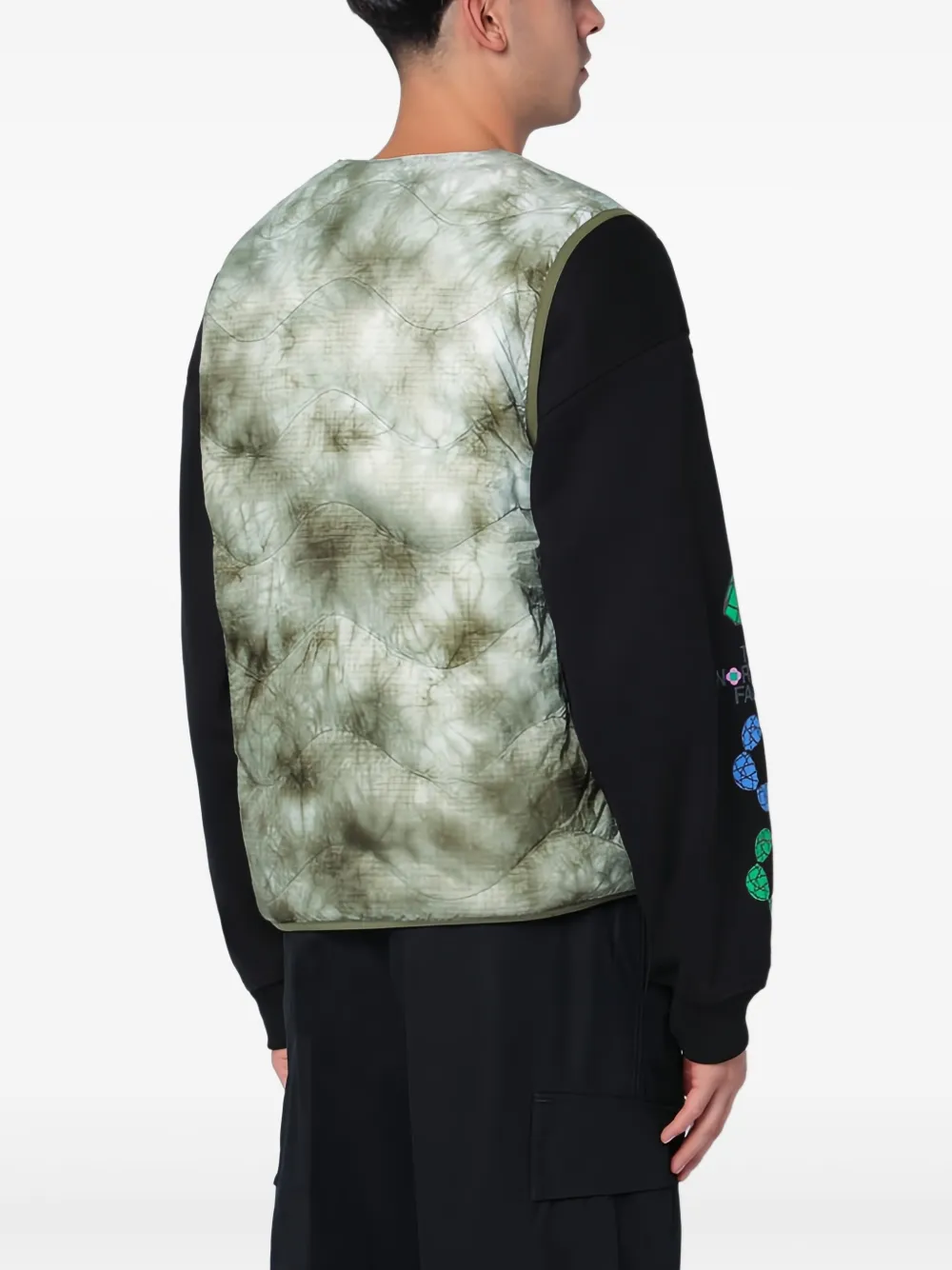 PURPLE MOUNTAIN OBSERVATORY Gewatteerd gilet Groen